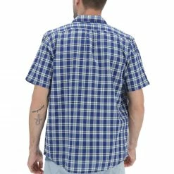 Camicia Lee Uomo Manica Corta Con Taschino Sul Petto A Quadri -Lacoste shop 000f8d5ba5e124cc201151515784eea8