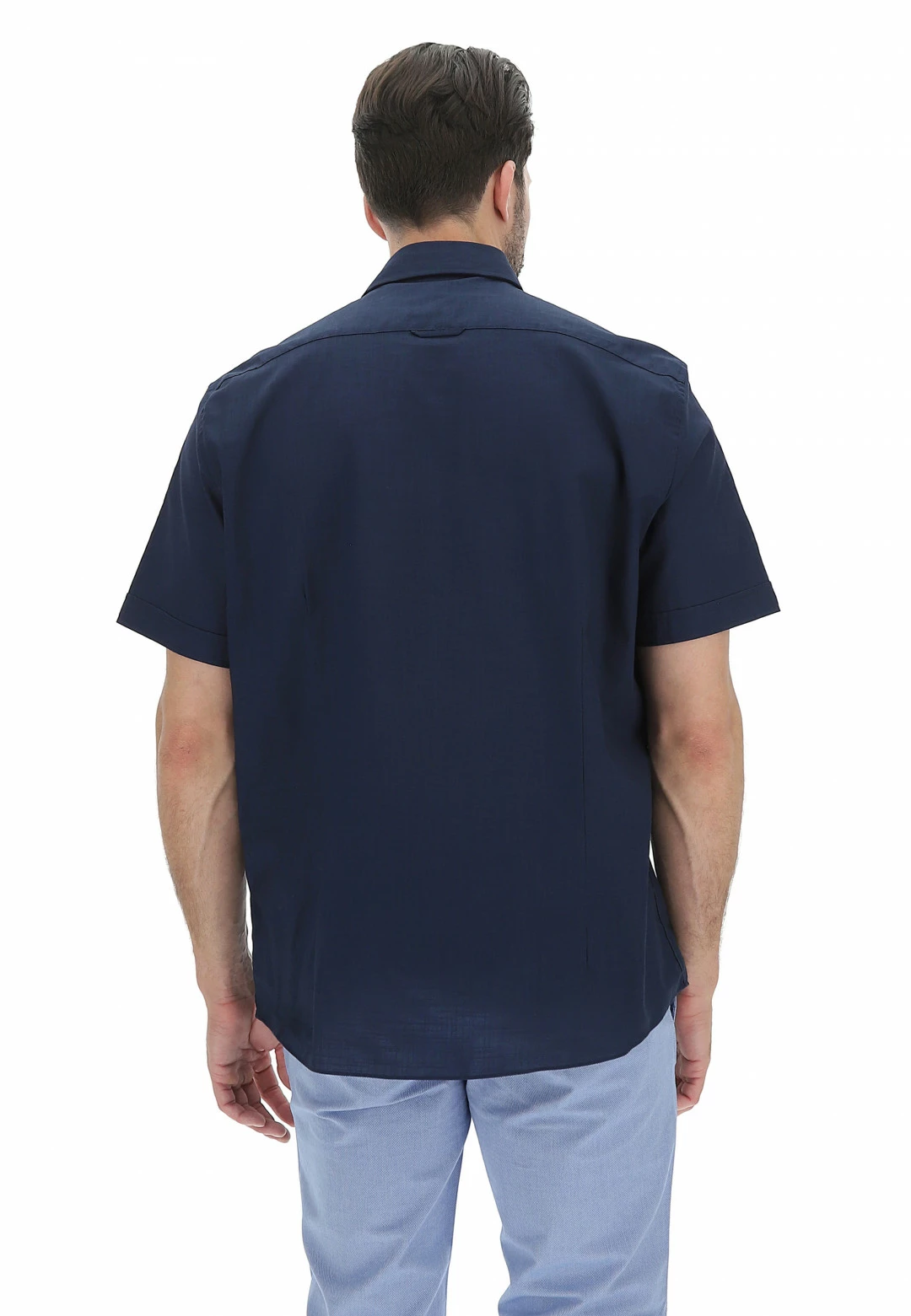 Camicia Bugatti Uomo Mezza Manica In 100% Cotone 10 Camicia Bugatti Uomo Mezza Manica In 100% Cotone - immagine 8