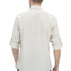 EKS Camicia Uomo èks Botton Up In Fantasia Righe Verticali 9 EKS Camicia Uomo èks Botton Up In Fantasia Righe Verticali -Lacoste shop 0157cd89a17d628baaed86b09259cd67