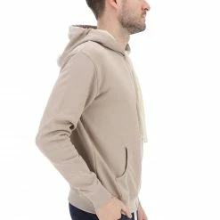 Felpa Con Zip Garzata Age Cappuccio Tinta Unita -Lacoste shop 019a88e20e87c0eeae634bd45aeaec36