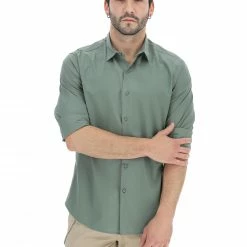 Camicia Stretch Tinta Unita Eks -Lacoste shop 02ca7b9a78e8082c468846247fbf9bea