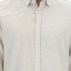 Camicia Fashion Eks Slim Fit Con Fantasia Trattinata -Lacoste shop 0368bf7ae818d4603b9c72e45411ea11