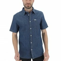 Wrangler Camicia Denim Manica Corta W5k05k96n