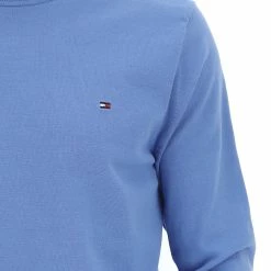 Maglioncino Tommy Hilfiger Uomo Basic Con Logo Ricamato -Lacoste shop 04220ebcd41d382e3af6eb72d809c98a