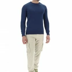 EKS Maglioncino Girocollo èks Uomo In 100% Cotone Tinta Unita -Lacoste shop 046e7444bde8f932c57a20e9bf30024b