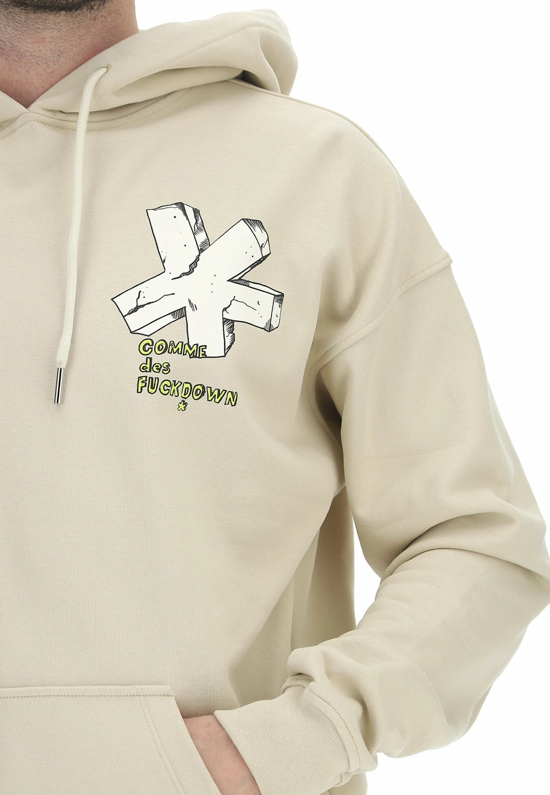 Felpa Con Cappuccio Comme Des Fuckdown Cdfu2370 12 Felpa Con Cappuccio Comme Des Fuckdown Cdfu2370 - immagine 10