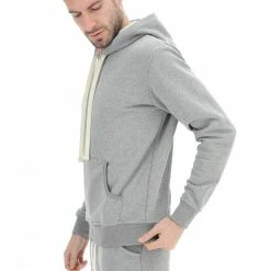 Felpa Con Zip Garzata Age Cappuccio Tinta Unita -Lacoste shop 07939a7cace93e38167f9eea19552b92