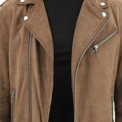 Giubbotto In Pelle Taglio Chiodo Milestone Uomo -Lacoste shop 08045e4ee9aa6d189636a7e1c1917520