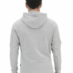 Felpa Con Cappuccio Blend Uomo Con Logo Circolare Centrale In Cotone Garzato -Lacoste shop 09593bfc1232b6f702b546b2b38111b9