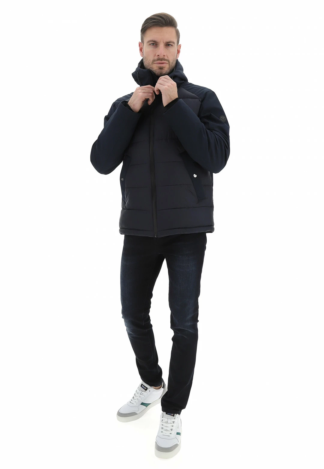 Giubbotto Corto Con Cappuccio Mixture Uomo 13 Giubbotto Corto Con Cappuccio Mixture Uomo - immagine 11