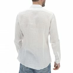 Gaudi Camicia Gaudì Misto Lino Art. 311gu45006 -Lacoste shop 099793b1be08dc64c835fff28706772f