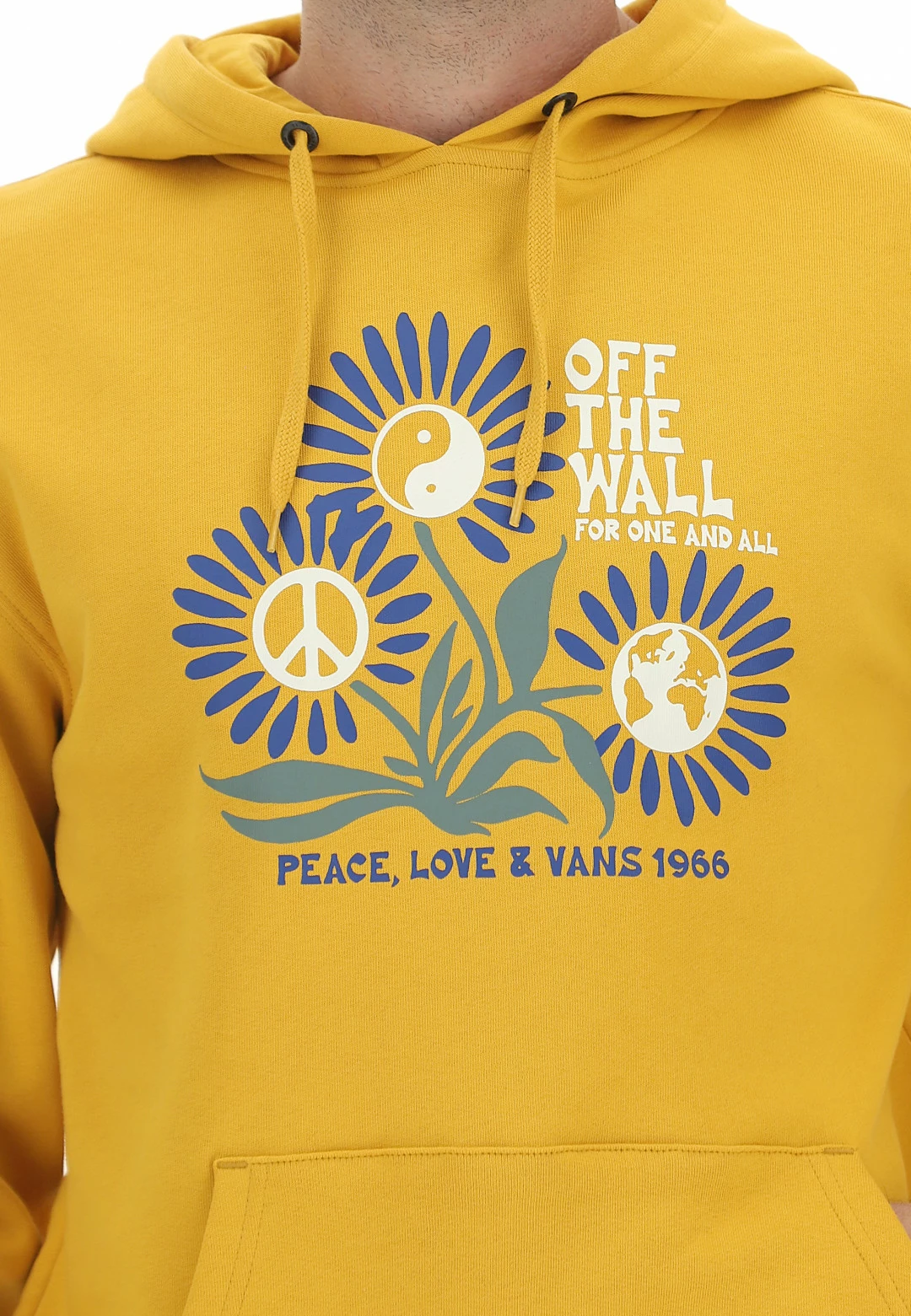 Felpa Con Cappuccio Vans Vn0000c1 Tasca A Marsupio E Stampa Floreale Frontale 7 Felpa Con Cappuccio Vans Vn0000c1 Tasca A Marsupio E Stampa Floreale Frontale - immagine 5