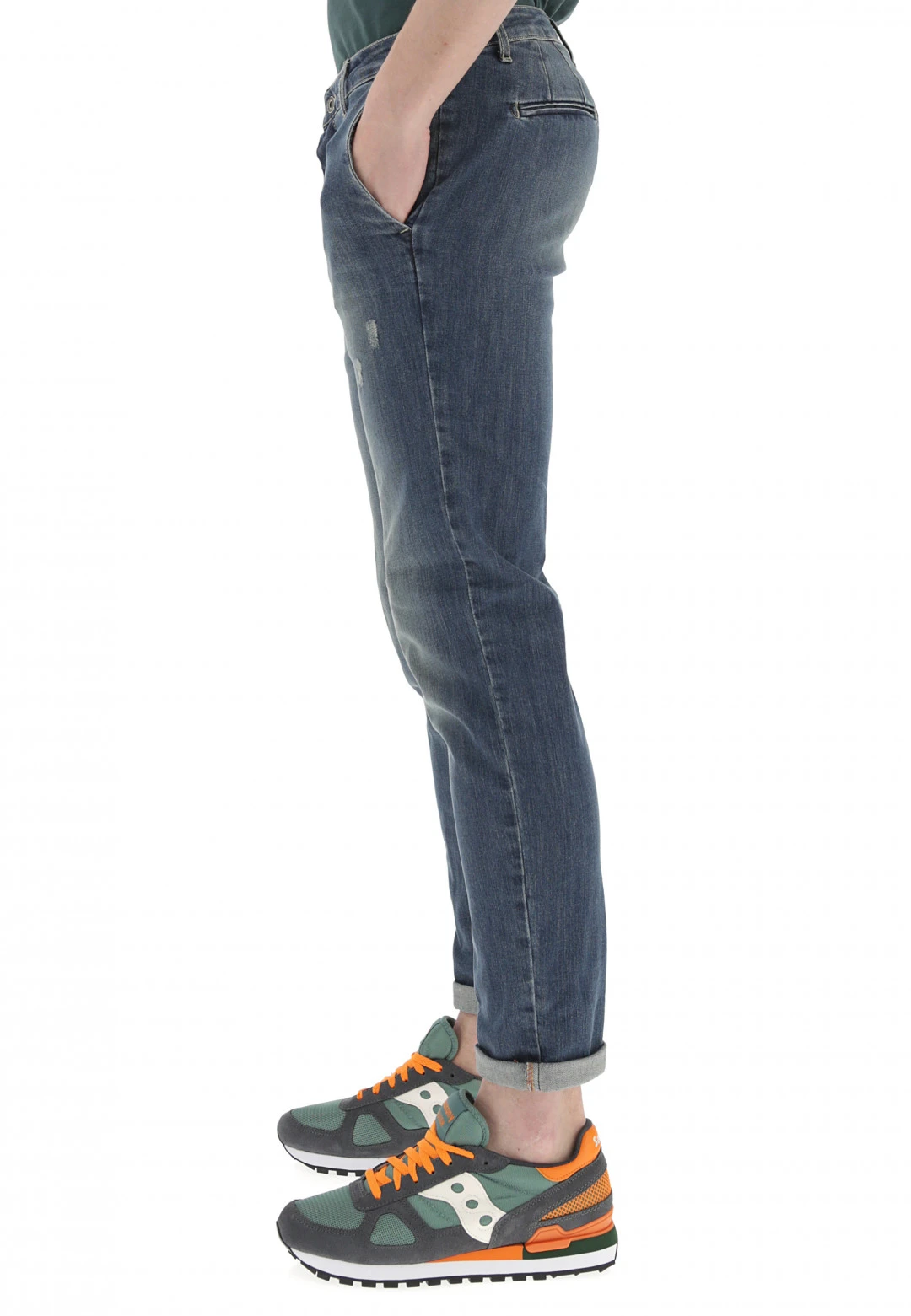 Denim Taglio Chino Eks Uomo 4 Denim Taglio Chino Eks Uomo - immagine 2