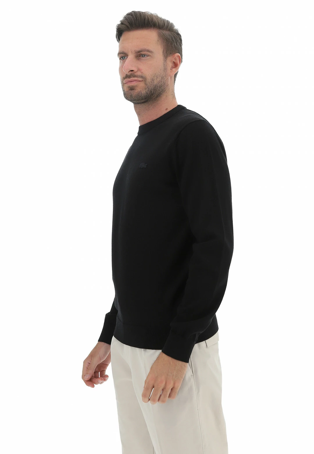 Girocollo Lana Lacoste Regular Fit Ah1969 4 Girocollo Lana Lacoste Regular Fit Ah1969 - immagine 2