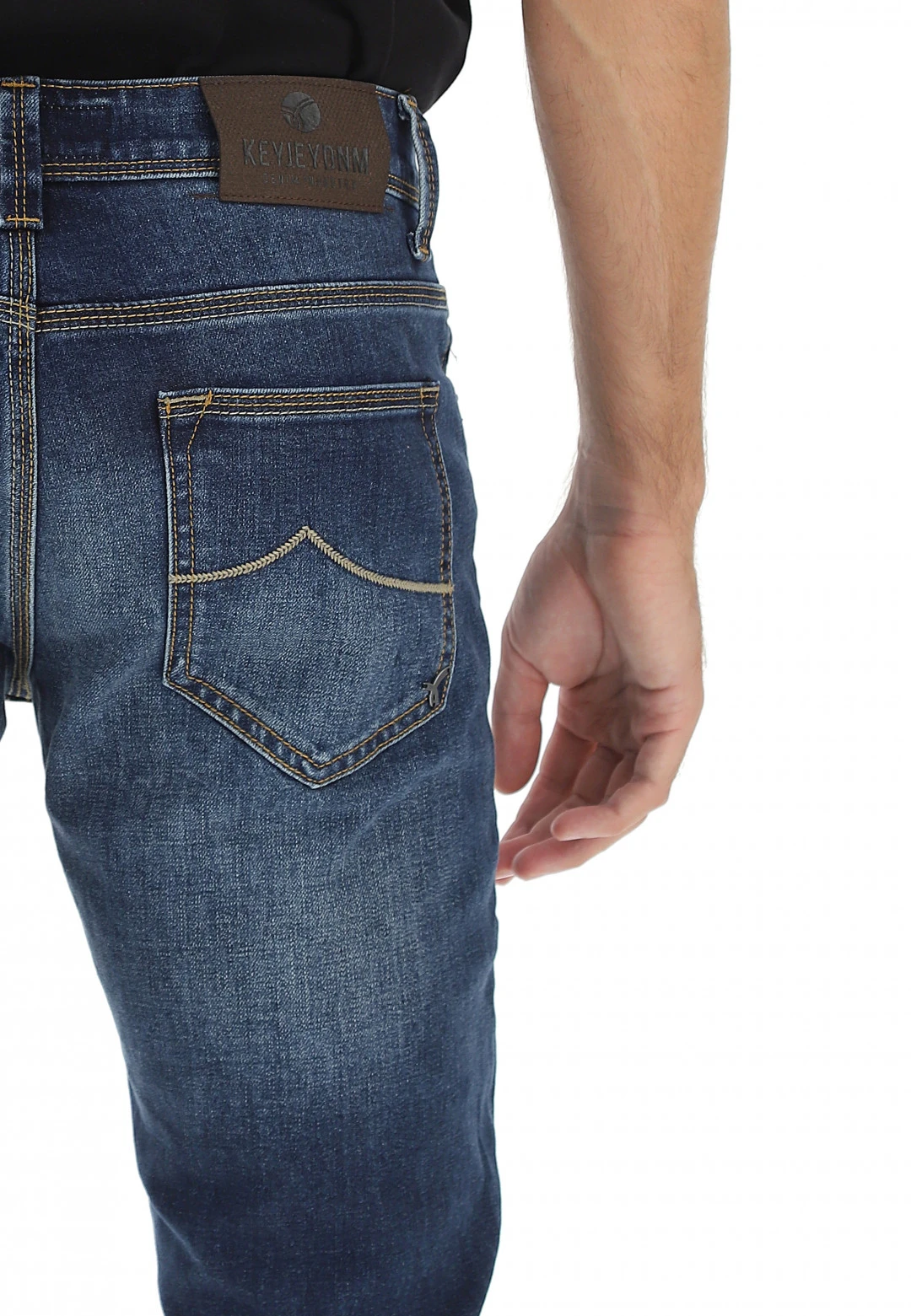 Key Jey Jeans Keyjey Dnm Uomo Lim Fit Lavaggio Medio 6 Key Jey Jeans Keyjey Dnm Uomo Lim Fit Lavaggio Medio - immagine 4