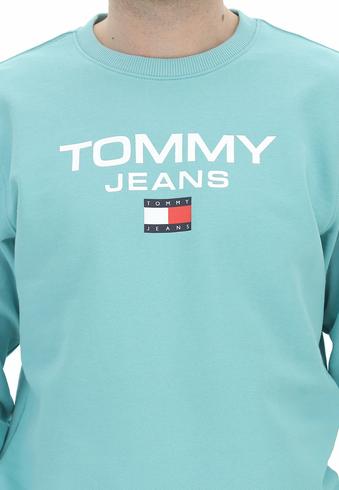 Tommy Hilfiger Jeans Felpa Girocollo Tommy Jeans Uomo Con Logo Grande Al Centro 7 Tommy Hilfiger Jeans Felpa Girocollo Tommy Jeans Uomo Con Logo Grande Al Centro - immagine 5