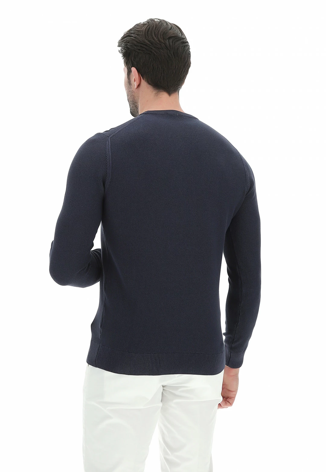 Girocollo Tupertu In Cotone Punto Riso Uomo 5 Girocollo Tupertu In Cotone Punto Riso Uomo - immagine 3