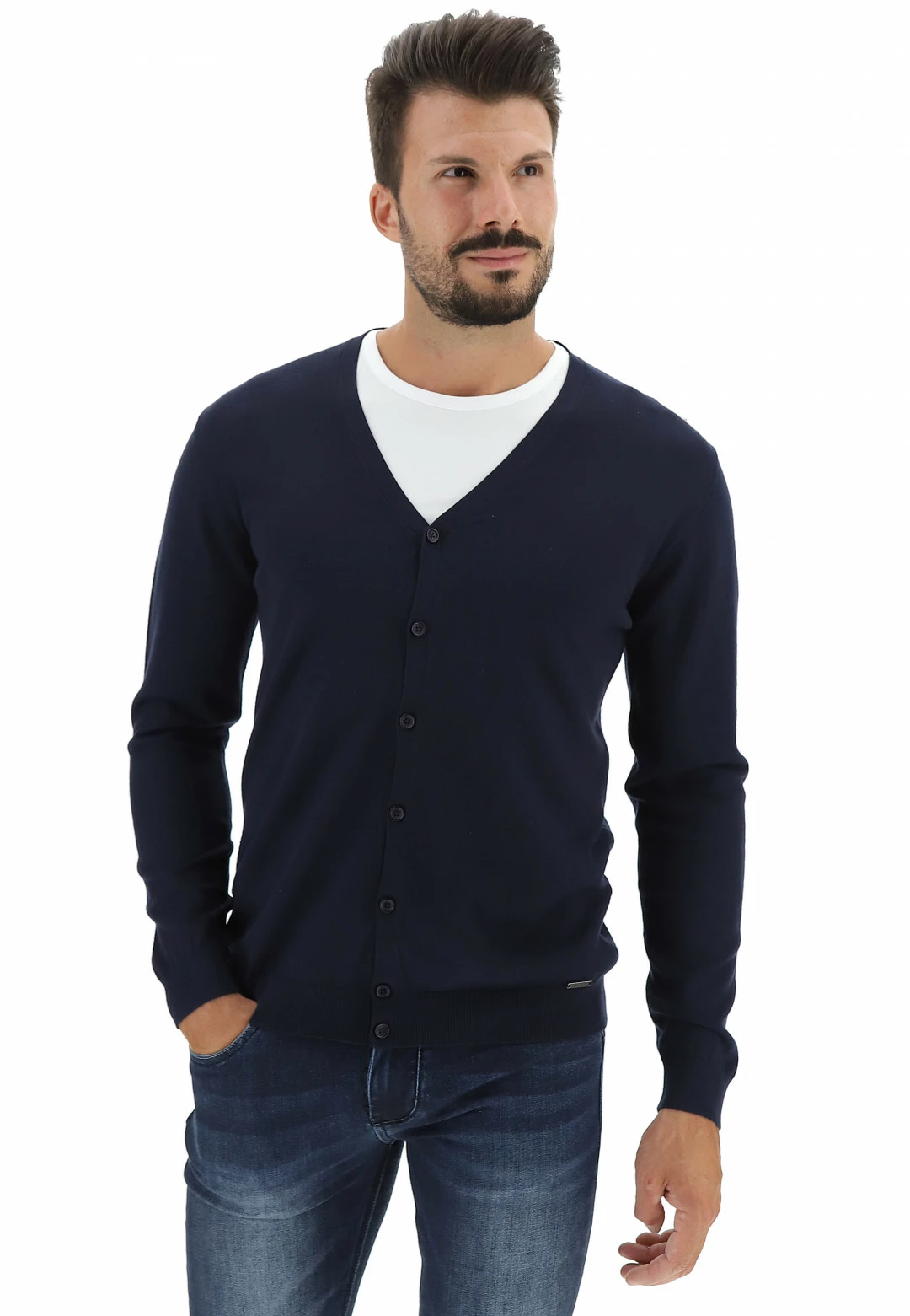 Cardigan Age Con Scollo A V 8 Cardigan Age Con Scollo A V - immagine 6