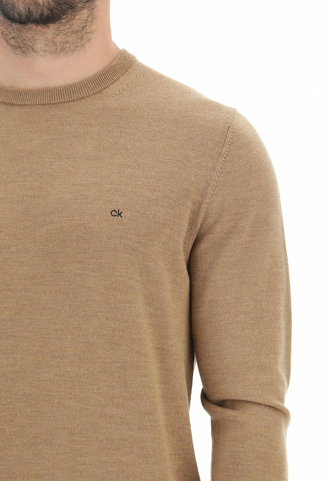 Girocollo In Lana Merinos Calvin Klein K10k102727 11 Girocollo In Lana Merinos Calvin Klein K10k102727 - immagine 9