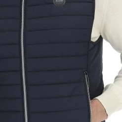 Gaudi Gilet Uomo Gaudì In Tinta Unita Con Tasche Laterali E Zip -Lacoste shop 12e8589b106f7e4f4b55a5e8ab9c8d43
