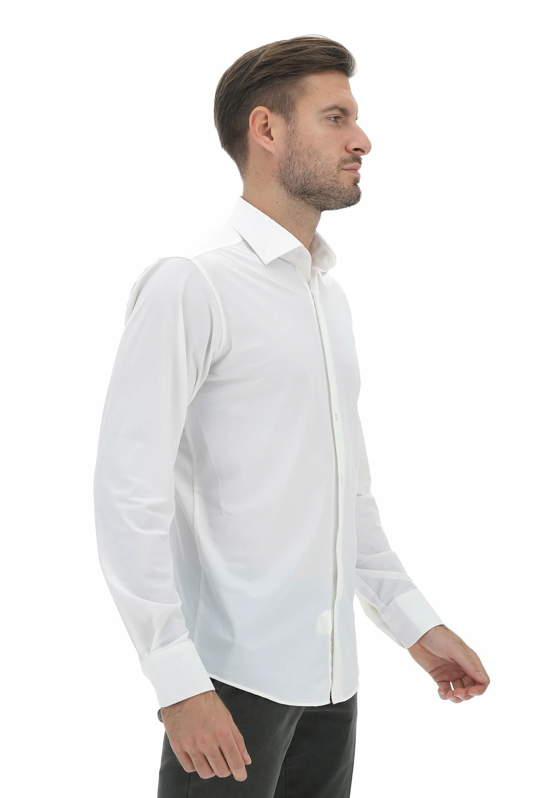 Camicia Slim In Spandex No Stiro Tupertu 10 Camicia Slim In Spandex No Stiro Tupertu - immagine 8