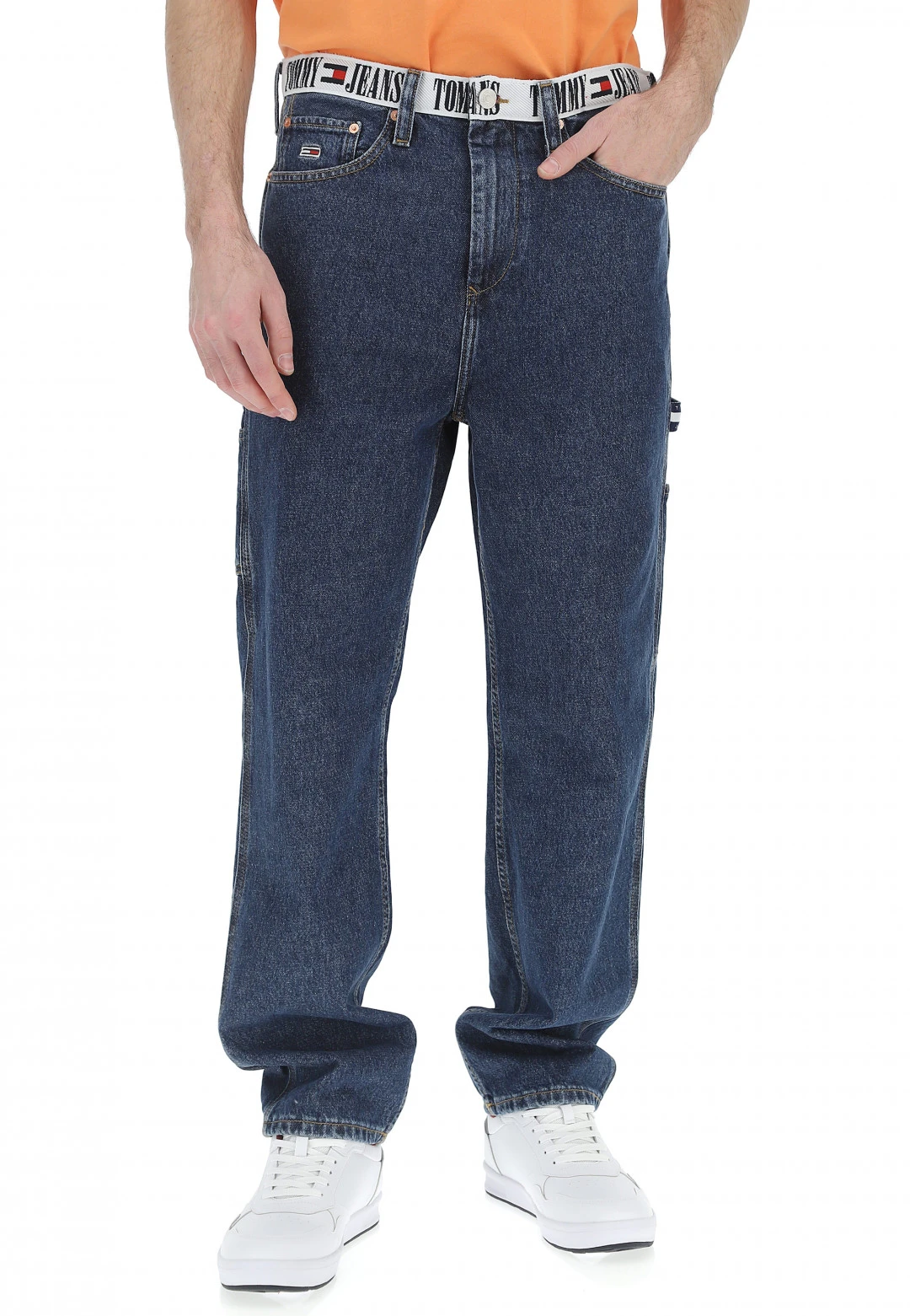 Tommy Hilfiger Jeans Jeans Tommy Jeans Mod. Skater Con Cintura Logo All Over 3 Tommy Hilfiger Jeans Jeans Tommy Jeans Mod. Skater Con Cintura Logo All Over