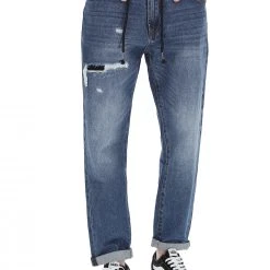 8.9 OTTOPUNTONOVE Jeans Con Laccio Vestibilità A Pallocino 8.9 Lavaggio Scuro