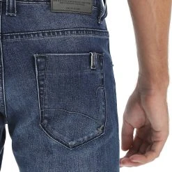 Key Jey Jeans Keyjey Uomo Slim Fit Lavaggio Scuro -Lacoste shop 13f3c8b7bc9e273037cc1a2901ba0de7