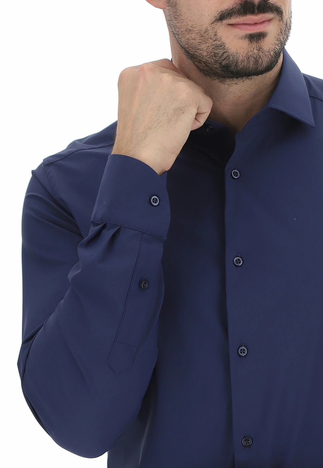 Camicia Slim In Spandex No Stiro Tupertu 7 Camicia Slim In Spandex No Stiro Tupertu - immagine 5