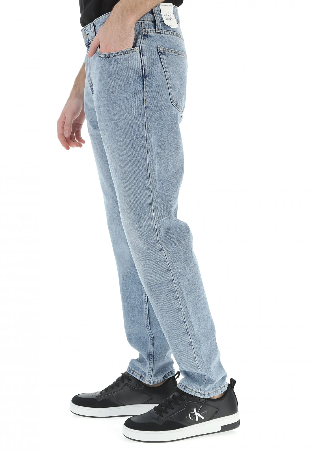 Jeans Calvin Klein Jeans Uomo J30j323096 Straight Fit 4 Jeans Calvin Klein Jeans Uomo J30j323096 Straight Fit - immagine 2