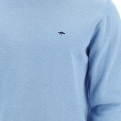Pullover Girocollo Fynch-hatton Uomo Con Logo Ricamato A Contrasto -Lacoste shop 159414fecf4400ce03e47e1e02442a19