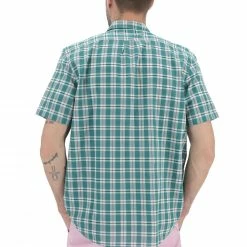 Camicia Manica Corta Lee Uomo A Quadri Con Taschino Sul Petto -Lacoste shop 15fec3989884d45930b36647c6ab225a