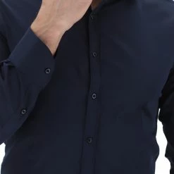 EKS Camicia In Cotone Stretch èks -Lacoste shop 163c3adb11cca95b9b23e86d7a68e87f