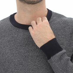 Key Jey Girocollo Bicolor Effetto Operato Keyjey Uomo -Lacoste shop 16b2fa3d1de12ae3a3b22b29989b93bb