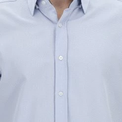 EKS Camicai Uomo èks Botton Up In Tessuto Operato -Lacoste shop 17ca2c97665868d13b3ba91581ba0532