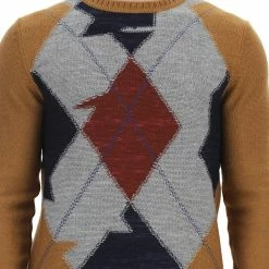 Maglione In Fantasia Rombi Age Misto Lana -Lacoste shop 19b21fec16cf65114261d6673999692a