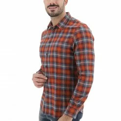 Camicia Flanella Quadrettata Age -Lacoste shop 1a422784e648ee21615c2c89d4cecf3e