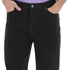 8.9 OTTOPUNTONOVE Jeans Con Fondo Ampio 8.9 Uomo Color Nero -Lacoste shop 1afb83f89e9c6cce854b3dea21c6befd