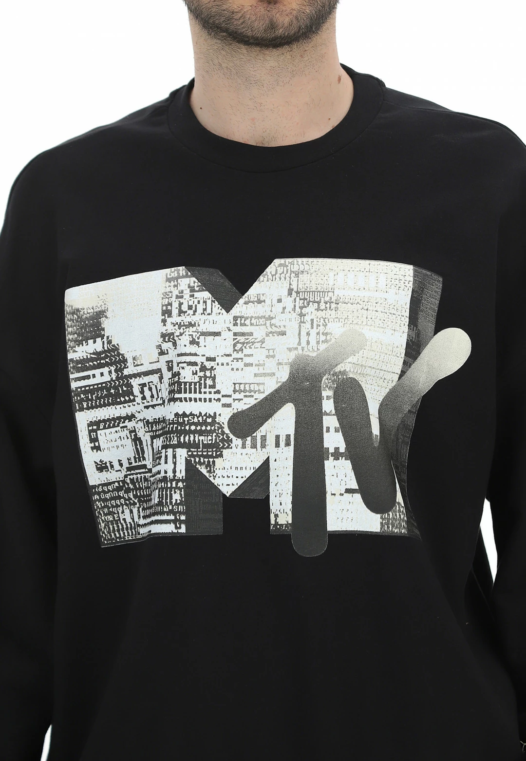 ONLY E SONS Felpa Girocollo Con Stampa Mtv Only & Sons 6 ONLY E SONS Felpa Girocollo Con Stampa Mtv Only & Sons - immagine 4