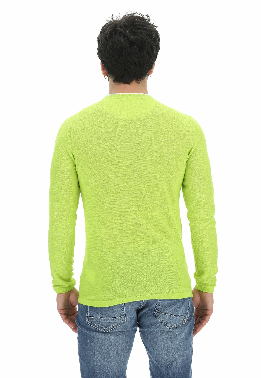 Maglioncino Girocollo Age Con Finta T-shirt Uomo 5 Maglioncino Girocollo Age Con Finta T-shirt Uomo - immagine 3