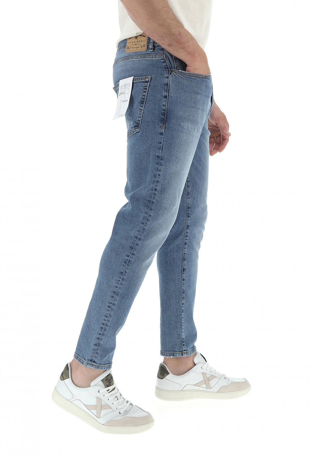 Jeans Sseinse Tapered Fit Uomo 4 Jeans Sseinse Tapered Fit Uomo - immagine 2