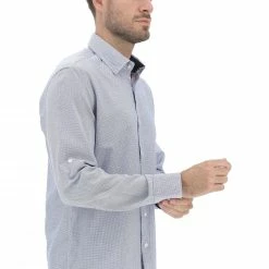 Camicia Fashion Eks Slim Fit Con Fantasia Trattinata -Lacoste shop 1d955ddcede2627b2fb65355191ae37c
