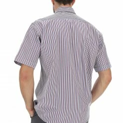 ROTTE MEDITERRANEE Camicia Mezza Manica In Cotone Doppio Ritorto Regular Fit -Lacoste shop 1d9cc2854aed91bd60851a46b1bf3d27