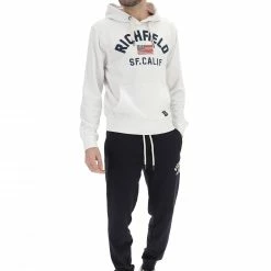 Felpa Con Cappuccio Garzata Richfield Bandiera Usa -Lacoste shop 1e07fd899892093d35ee533b09503b5e