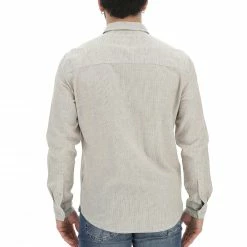 Camicia Blend Uomo Rigata All Over Con Taschino Sul Petto 24 Camicia Blend Uomo Rigata All Over Con Taschino Sul Petto -Lacoste shop 207b3f901e8f476a244dbe411c54975f