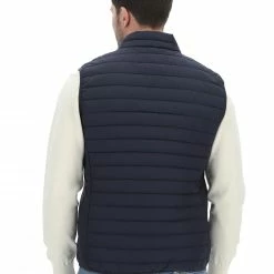 Gaudi Gilet Uomo Gaudì In Tinta Unita Con Tasche Laterali E Zip -Lacoste shop 20fdb180a7234c4622487491c76eda74