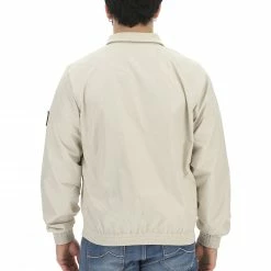 Calvin Klein Jeans Giubbino Calvin Klein Uomo Tinta Unita Con Zip E Logo A Contrasto -Lacoste shop 2147327e670b8dc9e6b6ed14c6c79df5