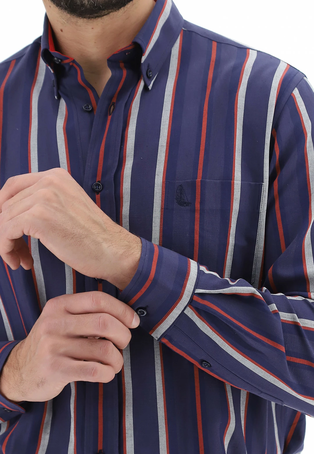 Camicia Rotte Mediterranee Righe Colorate 12 Camicia Rotte Mediterranee Righe Colorate - immagine 10