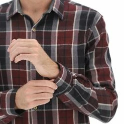 Camicia In Flanella Eks A Quadri Grandi -Lacoste shop 21e19a403f7202cafef0d6cc0dee7c77