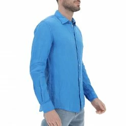 Gaudi Camicia Gaudì Misto Lino Art. 311gu45006 -Lacoste shop 2202a3099930b9e1111f93e16b3b2174